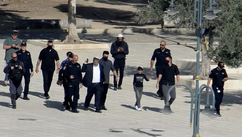 İsrailli Bakan Mescid-i Aksa’ya Düzenlediği Baskınla Tüm Gözleri Üzerine Çekti