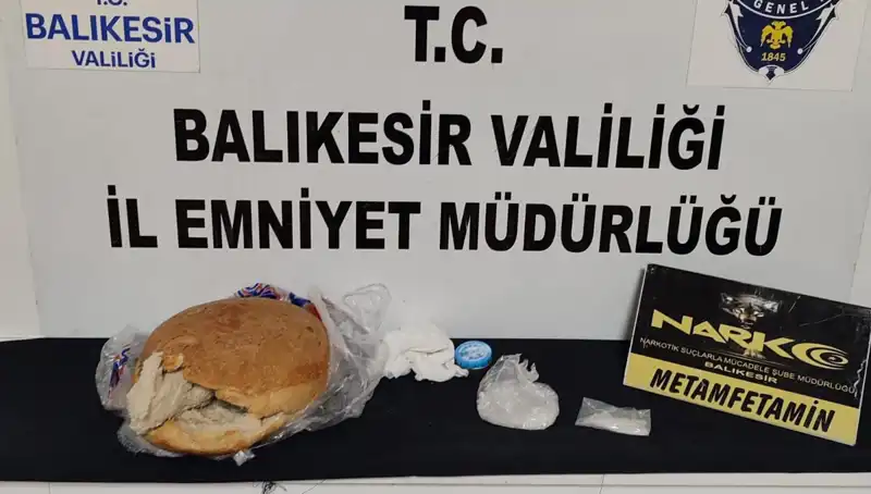 Ekmek İçine Gizlenmiş Uyuşturucu ile Yakalananlar Tutuklandı!