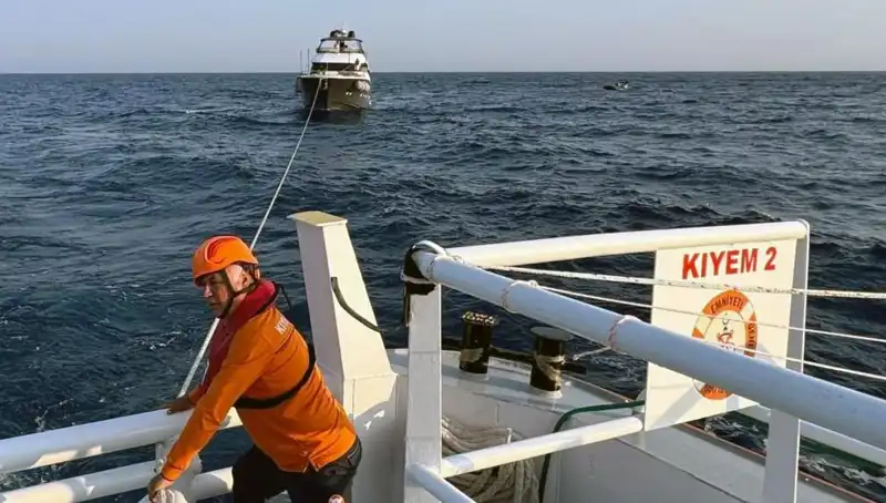 Marmaris Açıklarında Sürüklenen Tekne Ne Olacak? Kurtarma Operasyonu Başarıyla Tamamlandı!