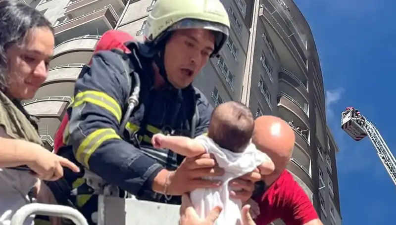 Kayseri'de 14 Katlı Binada Yangın: Panic Yaratan Olayın Detayları