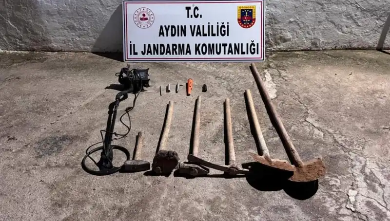 Aydın'da Kaçak Kazı Yapan Çeteye Suçüstü: Şok Eden Detaylar!