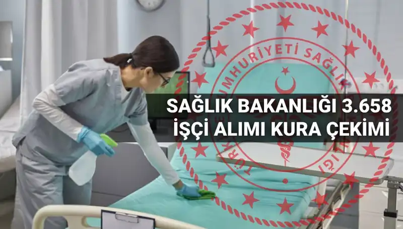 Sağlık Bakanlığı 3.658 İşçi Alımı Kura Tarihleri Açıklandı mı?