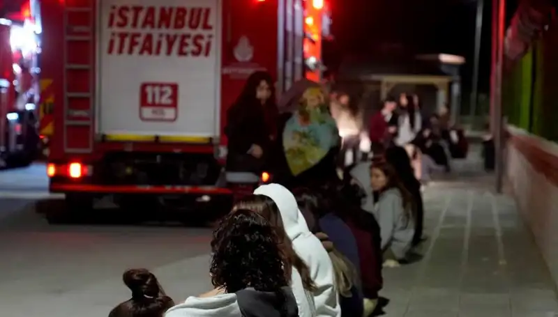 2500 Kişilik Kız Öğrenci Yurdunda Çıkan Yangın: Panik ve Kurtarma Operasyonu