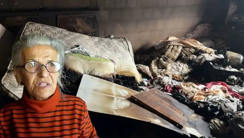 Annesine Şiddet Uygulayan Genç, Evi Ateşe Verdi!