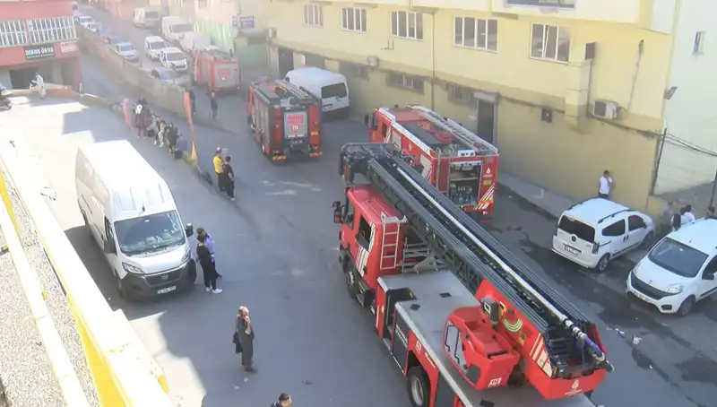 İstanbul'da Tekstil Atölyesinde Patlayan yangın, Çevreyi Korkuttu ve Maddi Hasara Yol Açtı