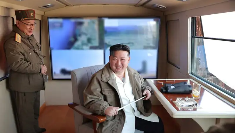 Kim Jong Un'un Üstün Savaş Yeteneği: Yeni Uçaksavar Füze Denemesi