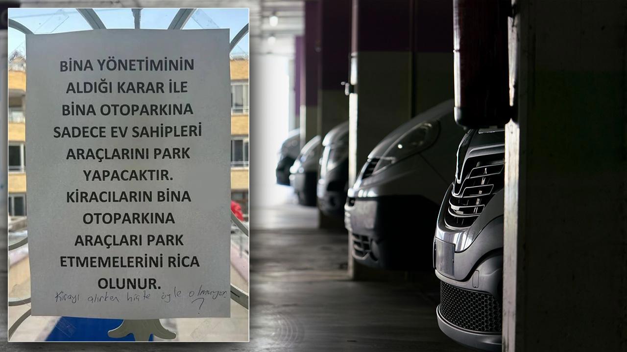 Kiracının Otopark Hakkına Yönetim Karışamaz!